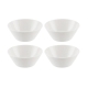 1815 Pure Set of 4 Cereal Bowls Size 16cm in White by Royal Doulton-White