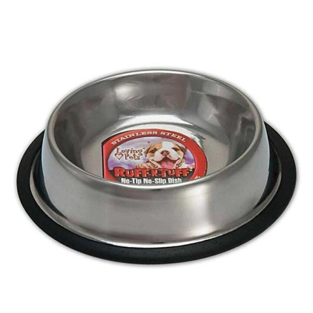 No Tip Stainless Steel Dog Bowl 5 Litre by Loving Pets-5L
