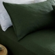 Linen Pillowcase Pair Jade Size 48X73cm by MyHouse