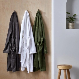 Arlo Terry Robe in White by MyHouse-White