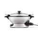 The Hot Wok and Steam Electric Wok with Steamer Size 8L by Breville