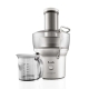 The Juice Fountain Compact in Silver Mesh by Breville-Silver