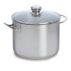 Gourmet 12 Litre Stainless Steel Stockpot with Glass Lid Size 28cm by Baccarat
