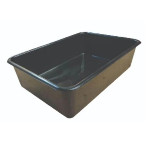 Homes Pet Products Cat Litter Tray Deep Size 44x31x11cm in Red by K9 Homes Pet Products-Red