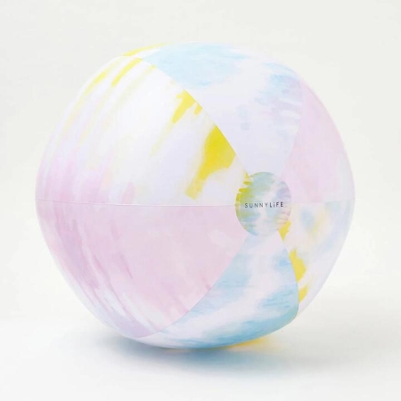 SUNNYLiFE XL Inflatable Beach Ball Tie Dye Sorbet