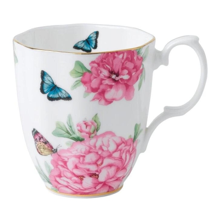 Miranda Kerr for Friendship Vintage Mug in White by Royal Albert-White