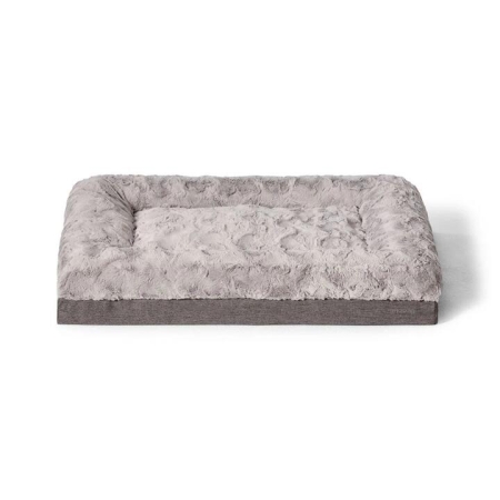 Snooza Ultra Comfort Lounge Frost Grey Dog Bed-Medium