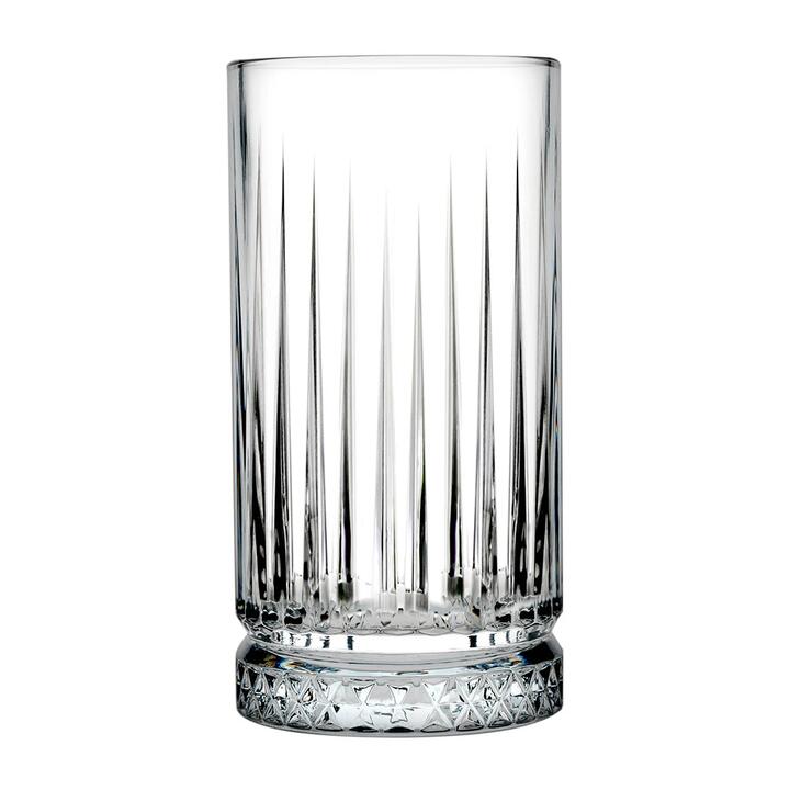 Pasabahce Elysia Set of 4 Long Drink Glasses 445ml