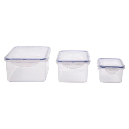 Locknlock Classic 3 Piece Rectangular Container Set