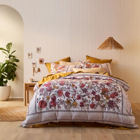 Adorn Living Dayna Quilt Cover Set-Queen