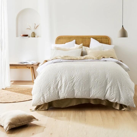 Adorn Living Everly Quilt Cover Set-Queen