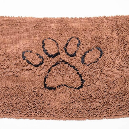 Dirty Dog Doormat Medium Brown Size 78x50cm by Dog Gone Smart
