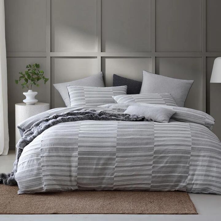 Platinum Collection Balmoral Ash Quilt Cover Set-King