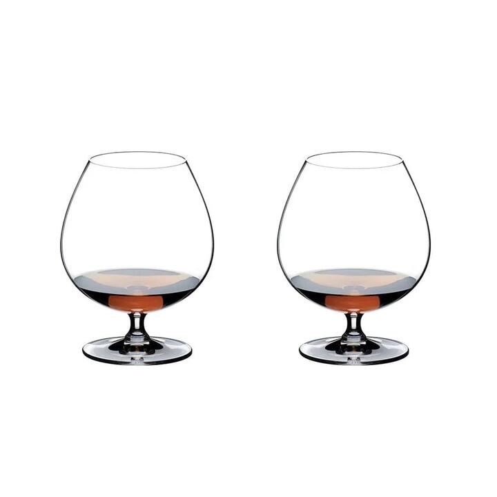 Vinum 2 Piece Crystal Brandy Glass Set 840ml Size 27X13.9X19.5cm by Riedel