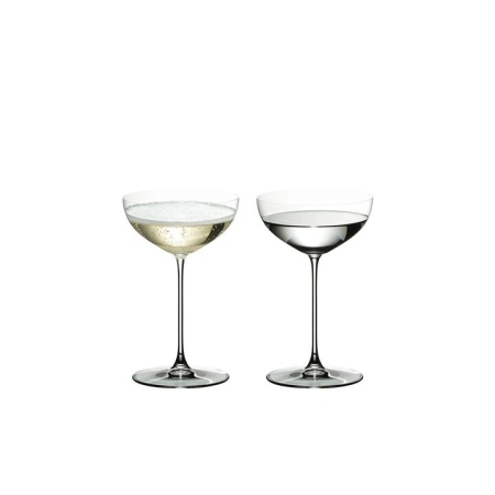 Veritas Set Of 2 Coupe/Cocktail Glasses Size 10.8X17cm by Riedel