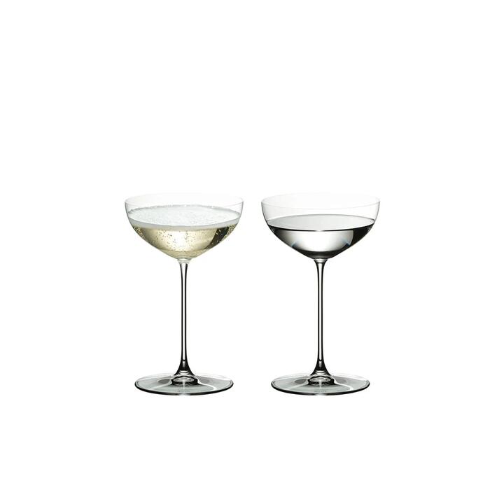 Veritas Set Of 2 Coupe/Cocktail Glasses Size 10.8X17cm by Riedel