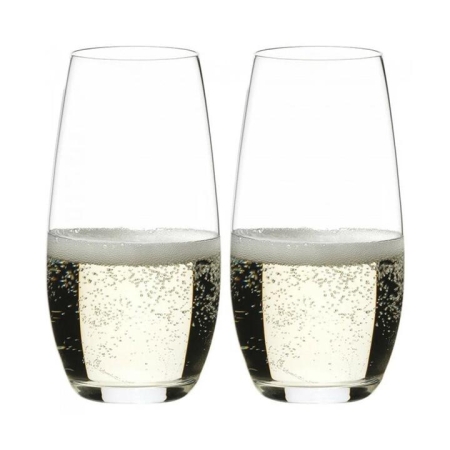O Series Crystal Glass 2-Piece Champagne Glass Set Size 264ml by Riedel