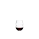 Swirl Set Of 2 Stemless Wine Glasses in Red by Riedel-Red