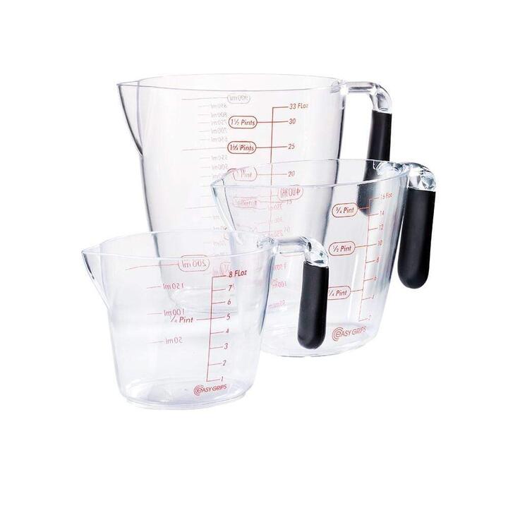 3 Piece Measuring Jug Set by Easy Grips