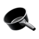Saucepan Size 20X10cm in Black by Bessemer-Black