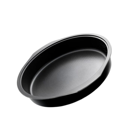 Non Stick Round Baking Dish Ebony Size 34X6cm by Bessemer