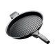Non Stick Grill Pan Ebony Size 32X4cm by Bessemer