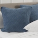 Naya European Pillowcase Size 65cmX65cm in Blue by Home Beautiful-Blue
