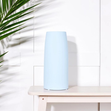 Alto Vase Size 16.7X16.7X38cm in Blue by Alex Liddy-Blue