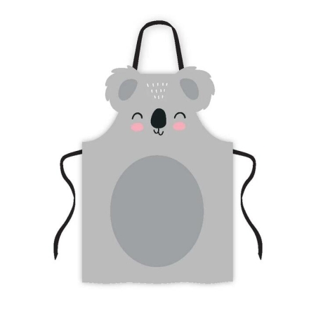 Kids Cotton Apron Koala Size 47X60cm 100% Cotton by Ambrosia