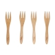 Acacia Tapas Forks Set of 4 by Alex Liddy