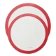 Professional Bake 2 Piece Silicone Round Baking Mats Size 1X21.5cm by Soffritto