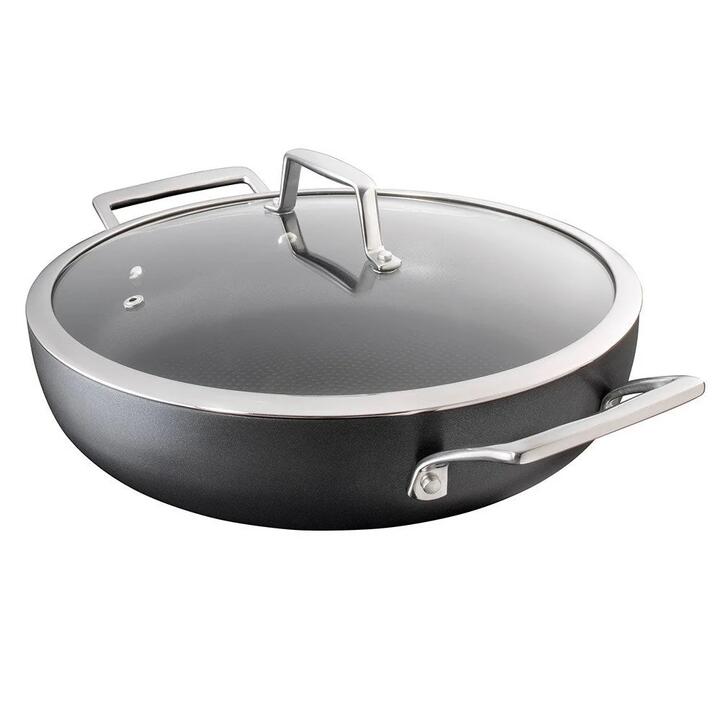 Diamond 9 Hard Anodised Aluminium Non-Stick Ultimate Pan Size 32cm by Cuisine::Pro