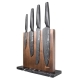 iD3 Samurai 5 Piece Ona Knife Block Set in Black by Baccarat-Black