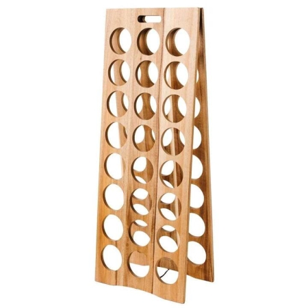 Acacia Wine Rack Size 38X100cm by Alex Liddy