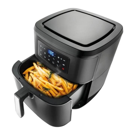 The Healthy Fry 9L Air Fryer Size 32.7X38.3X35.2cm in Black by Baccarat-Black