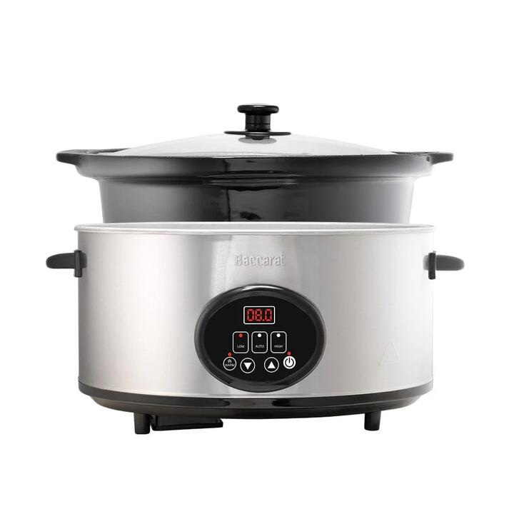 The Tasty Chef 6L Slow Cooker Size 39.0X29.0X24.0cm by Baccarat