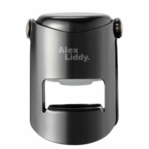 Slate & Co Champagne Resealer Size 6.5X3.5cm in Black by Alex Liddy-Black