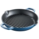 Le Connoisseur Cast Iron Round Grill Pan Ink Size 28X5cm by Baccarat