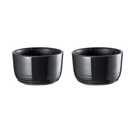 STONE Non Stick Ramekin Set of 2 Size 9X5.5cm by Baccarat