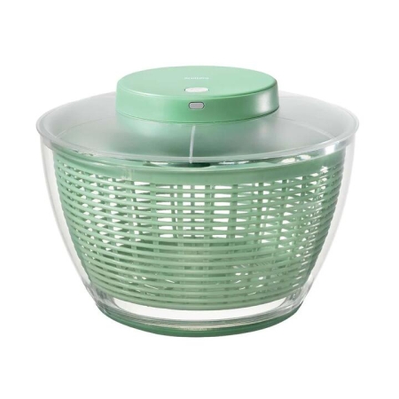 QuickPrep USB Salad Spinner 4.5L Size 26X26X15cm by Scullery