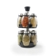 Spice Market Gusto Rotating 12 Jar Spice Rack by Baccarat