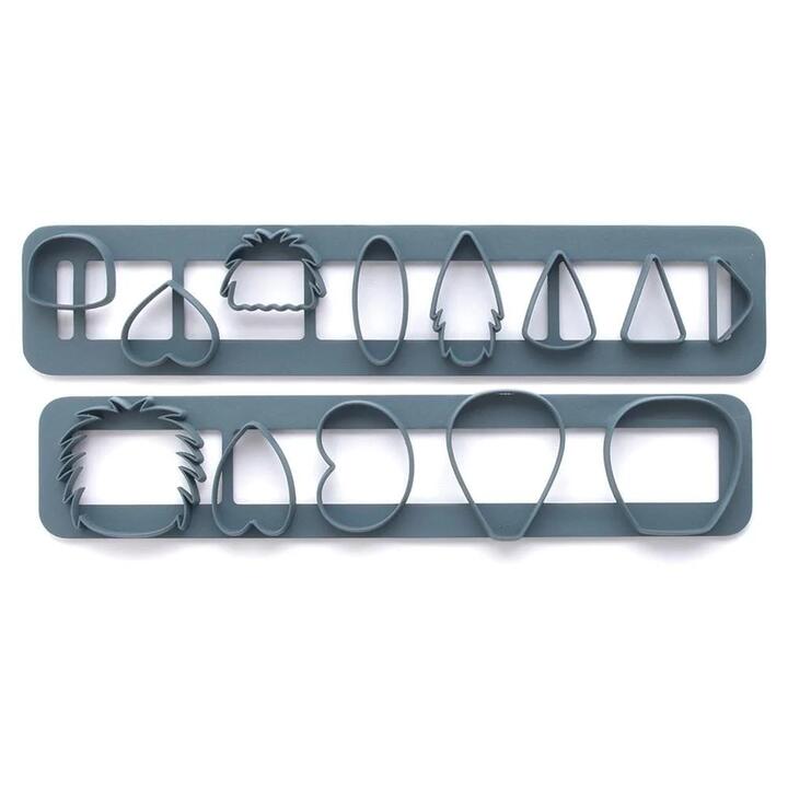 Professional Bake 2 Piece Dog Icing Cutter Set by Soffritto