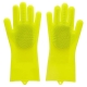 Antibacterial Silicone Cleaning Gloves in Lime Green by Scruba-Dub-Lime Green