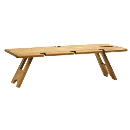 Acacia Long Picnic Table Size 80X40cm by Alex Liddy