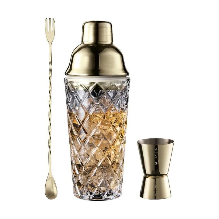 Premium Luxe 3 Piece Cocktail Set by Cellar