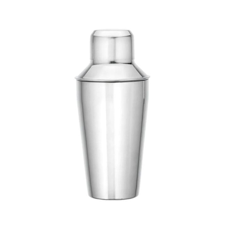 Stainless Steel Cocktail Shaker in Silver by Cellar-Silver
