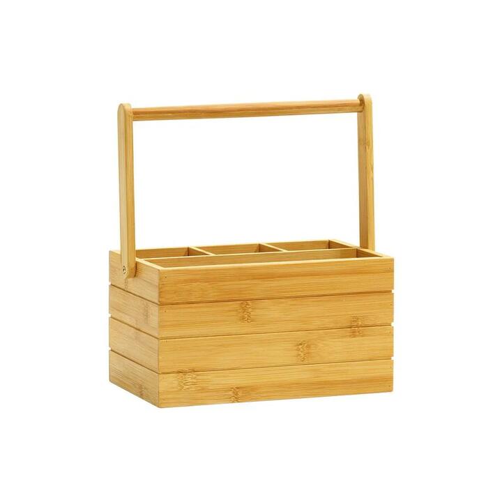 Karira Bamboo Dining Table Caddy by Ambrosia