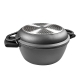 STONE Multi Cooker Size 28cm in Black by Baccarat-Black