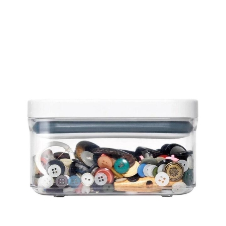 Small Square Locking Canister Size 1200ml by GoFresha