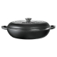 Le Connoisseur Round French Saute Pan Size 31X6.7cm in Black by Baccarat-Black